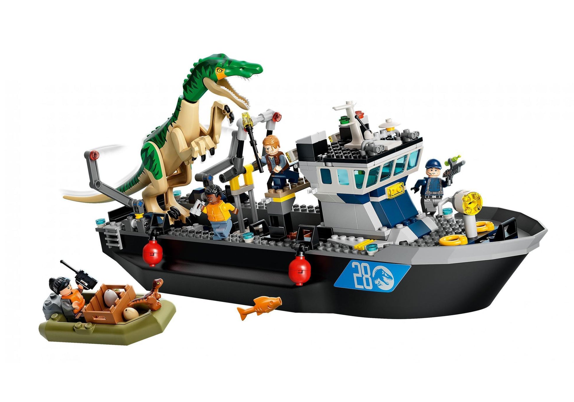 Lego 76942 Jurassic World: Flucht des Baryonyx - plegobil