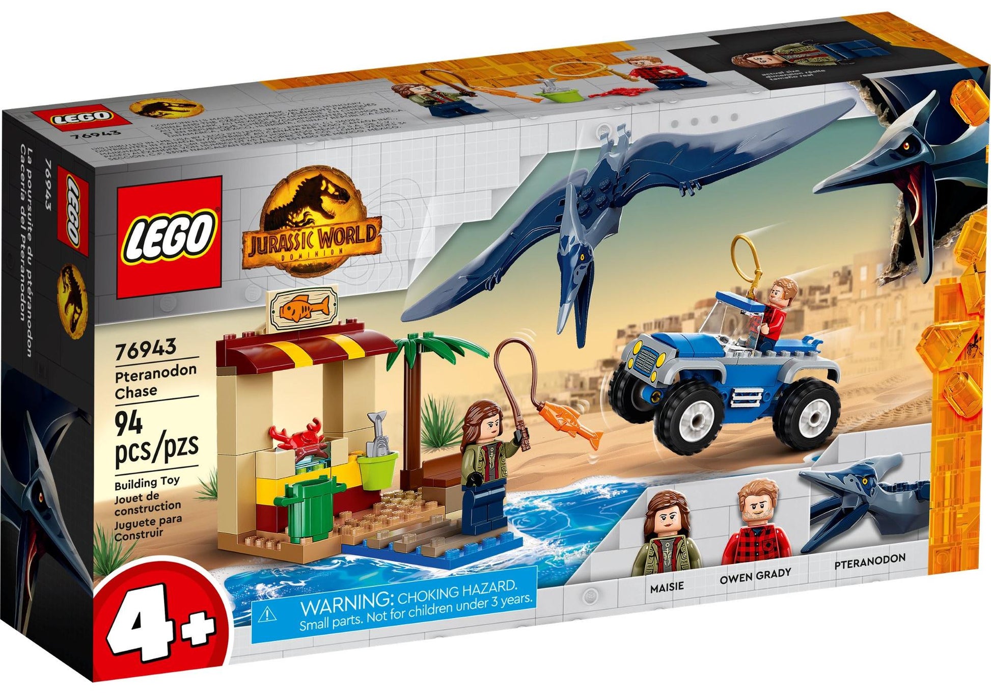 Lego 76943 Jurassic World: Pteranodon-Jagd - plegobil