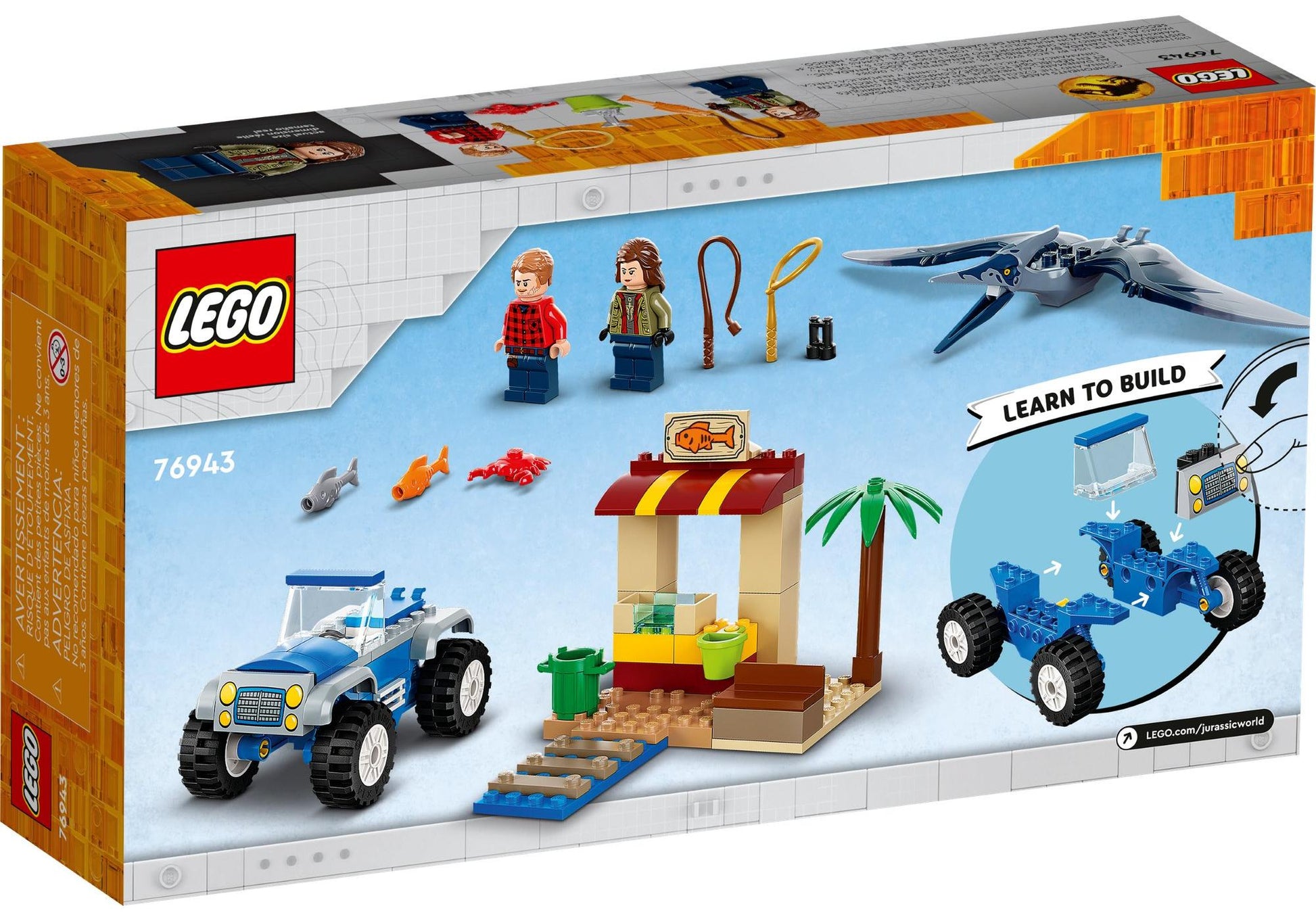Lego 76943 Jurassic World: Pteranodon-Jagd - plegobil