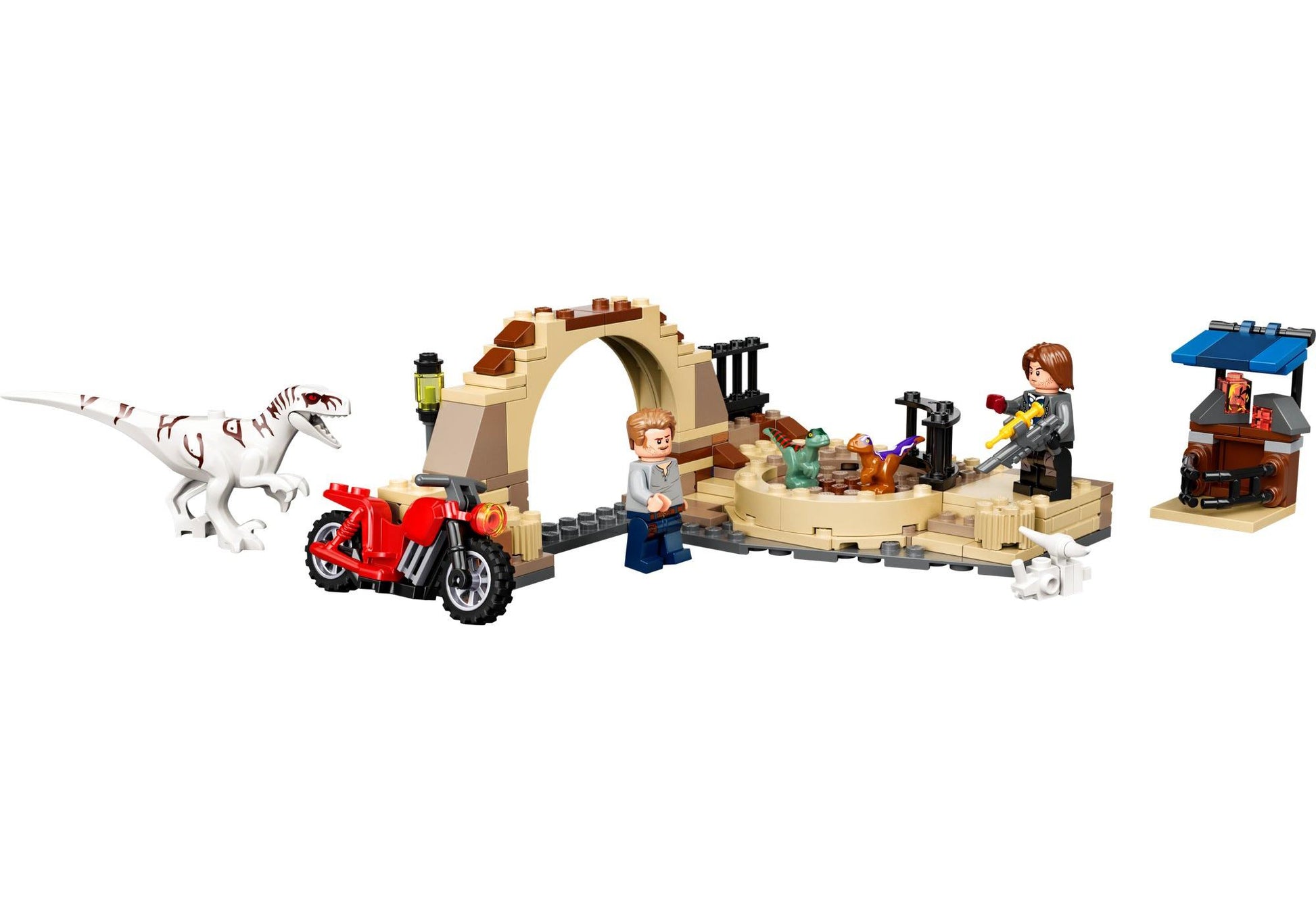 Lego 76945 Jurassic World: Atrociraptor: Motorradverfolgungsjagd - plegobil