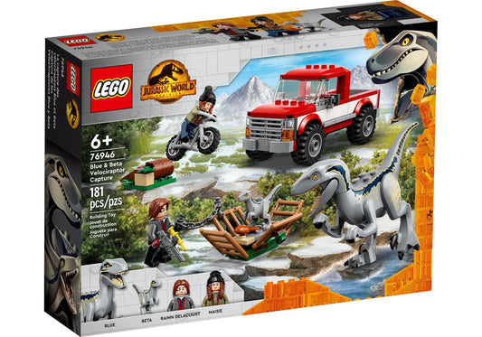 Lego 76946 Jurassic World: Blue & Beta in der Velociraptor-Falle - plegobil