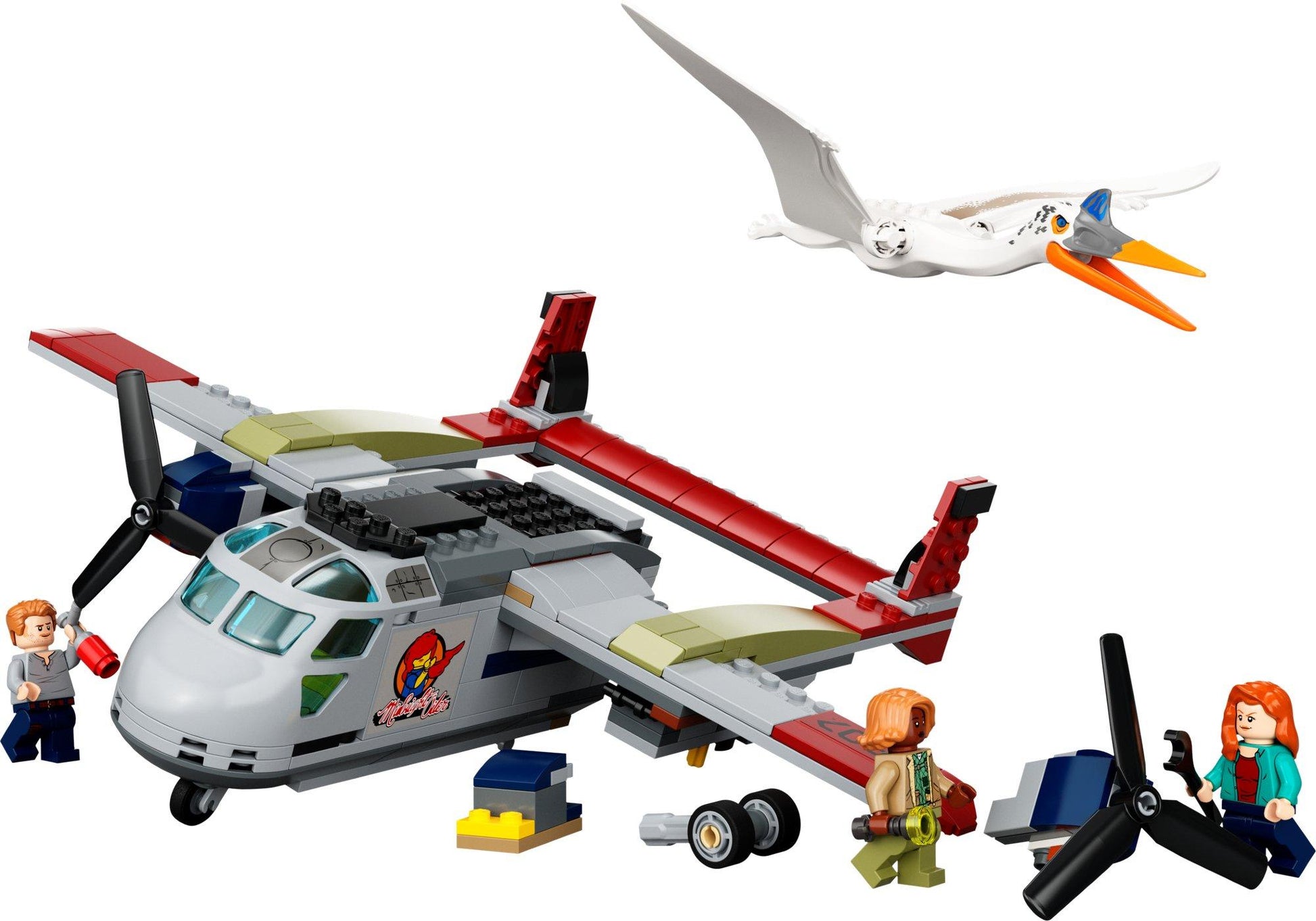 Lego 76947 Jurassic World: Quetzalcoatlus: Flugzeug-Überfall - plegobil
