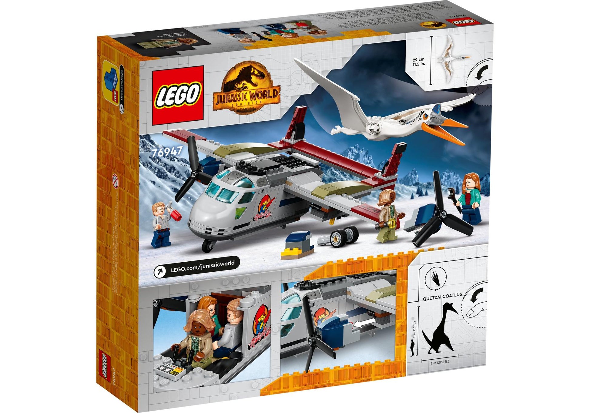 Lego 76947 Jurassic World: Quetzalcoatlus: Flugzeug-Überfall - plegobil