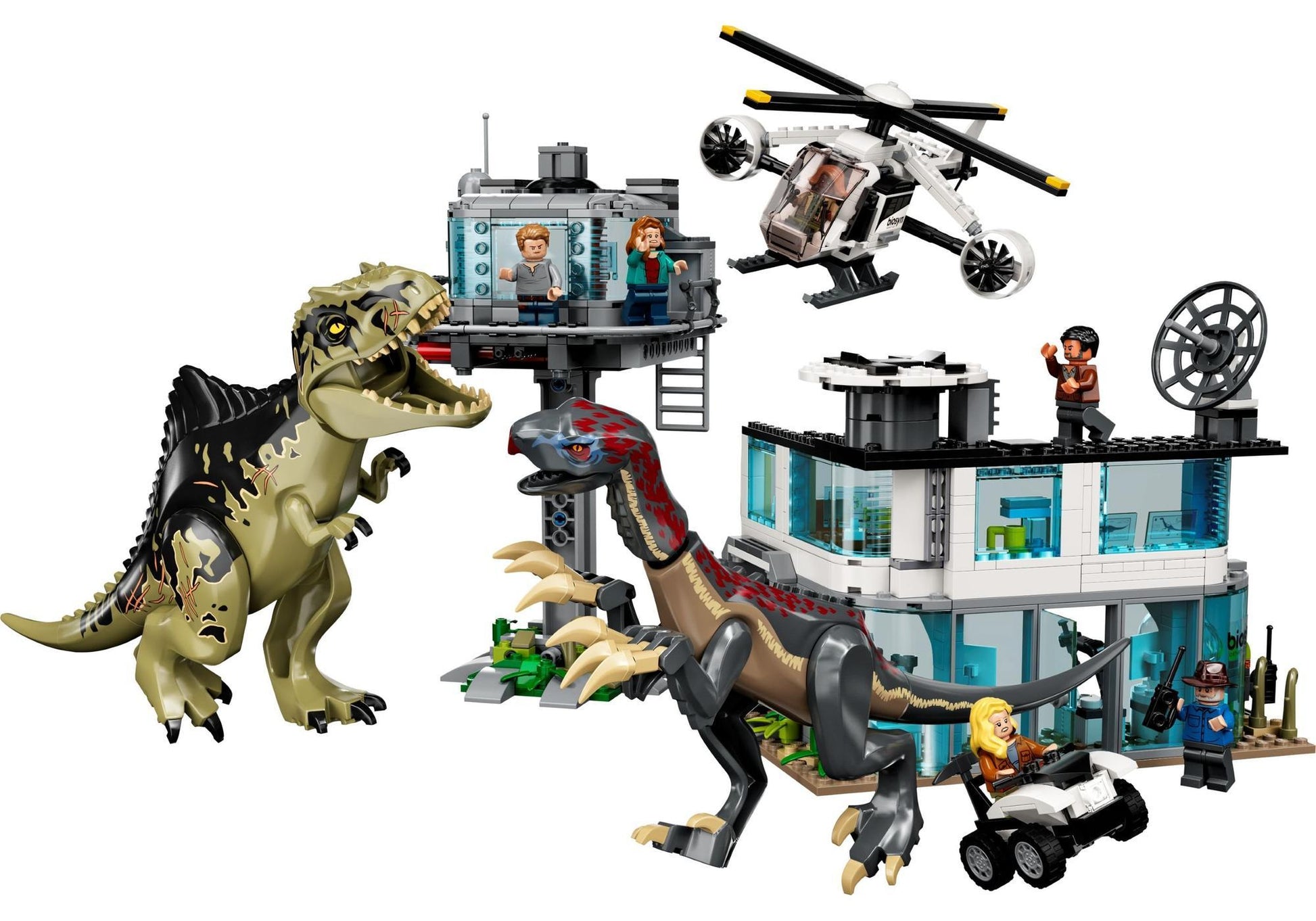 Lego 76949 Jurassic World: Giganotosaurus & Therizinosaurus Angriff - plegobil