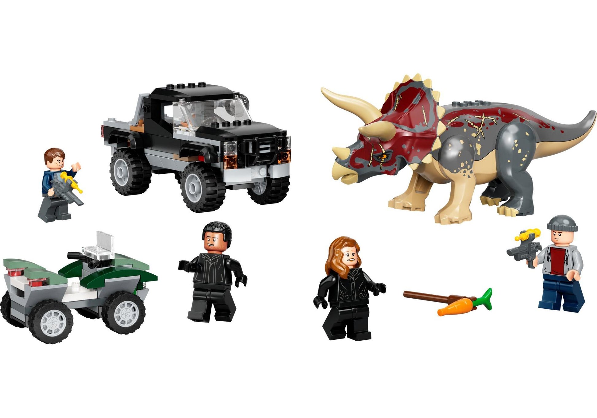 Lego 76950 Jurassic World: Triceratops-Angriff - plegobil