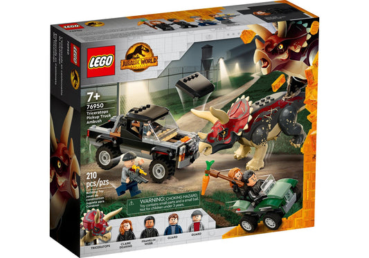 Lego 76950 Jurassic World: Triceratops-Angriff - plegobil