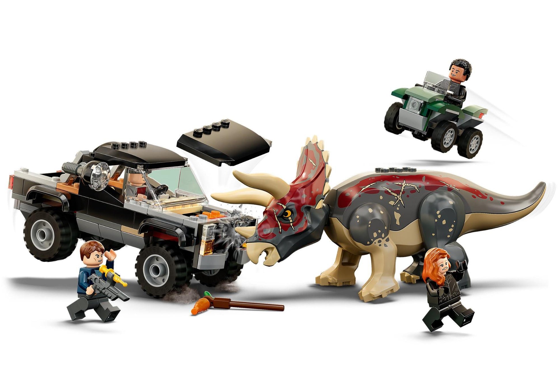 Lego 76950 Jurassic World: Triceratops-Angriff - plegobil
