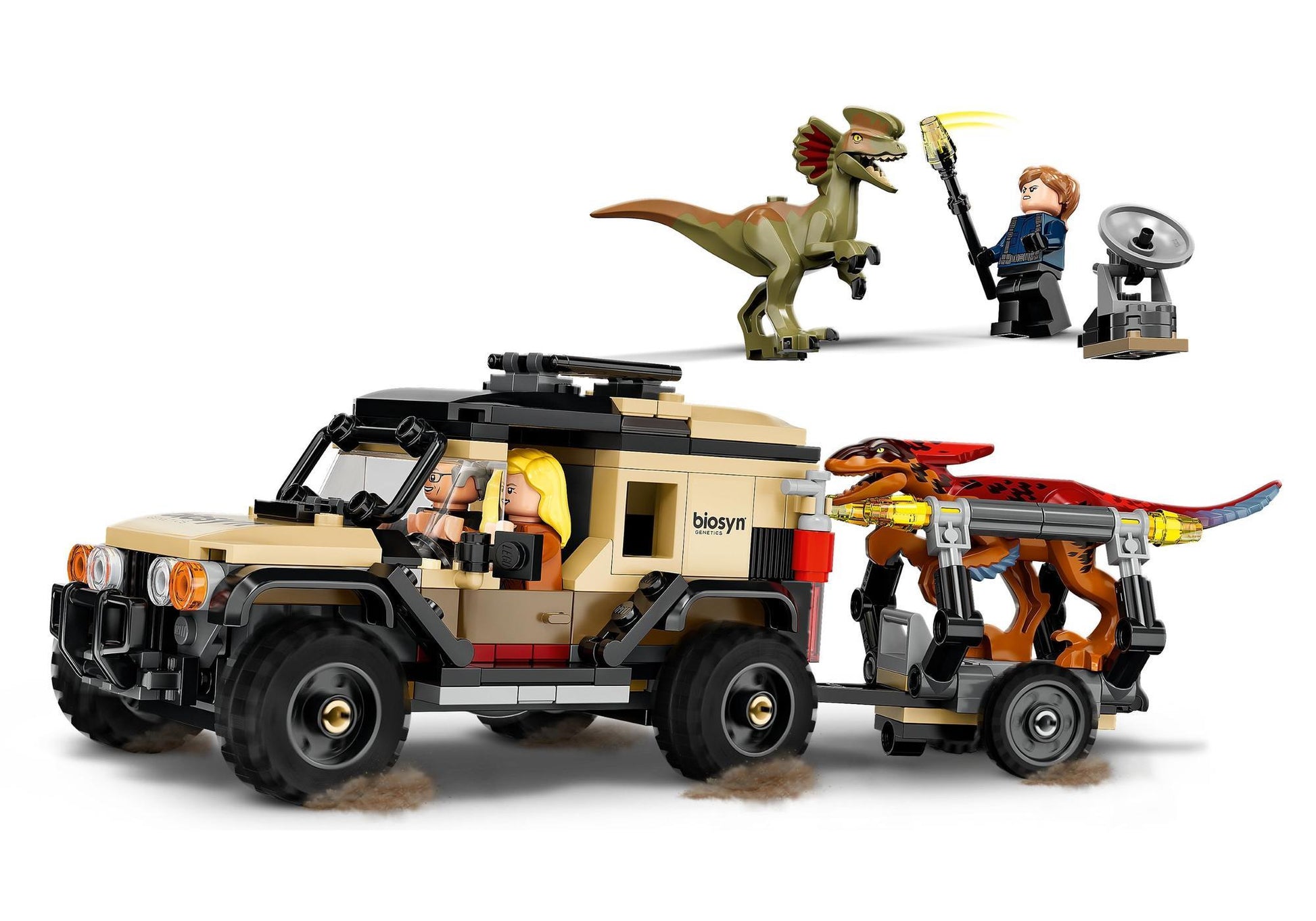 Lego 76951 Jurassic World: Pyroraptor & Dilophosaurus Transport - plegobil