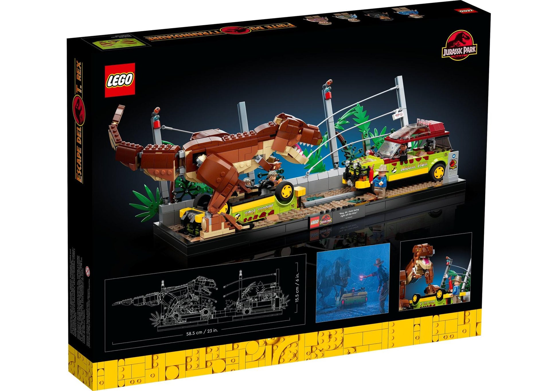 Lego 76956 Jurassic World: Ausbruch des T. Rex - plegobil