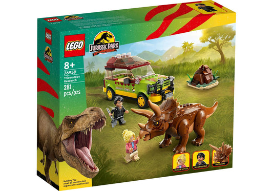 Lego 76959 Jurassic World: Triceratops-Forschung - plegobil