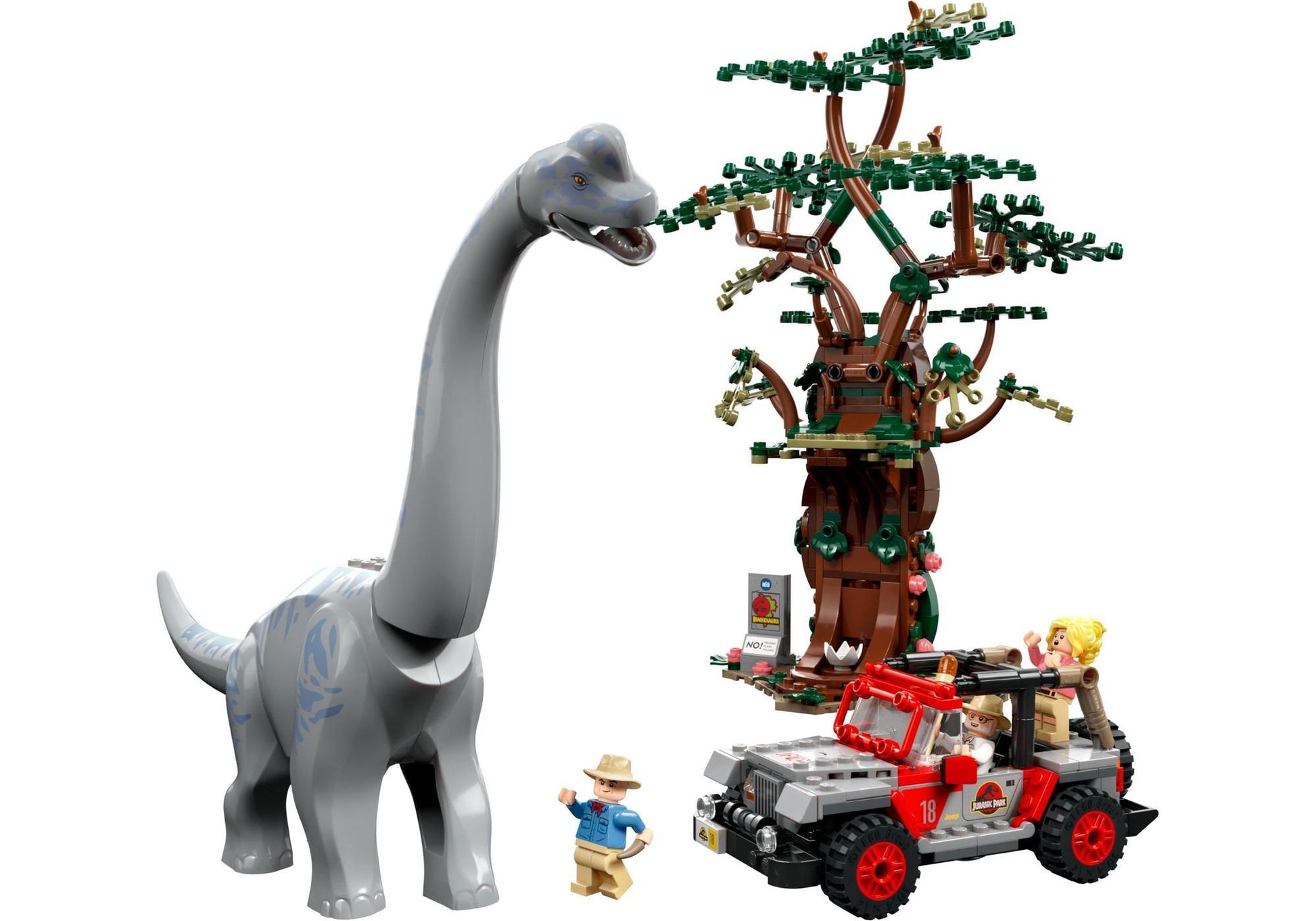 Lego 76960 Jurassic World: Entdeckung des Brachiosaurus - plegobil
