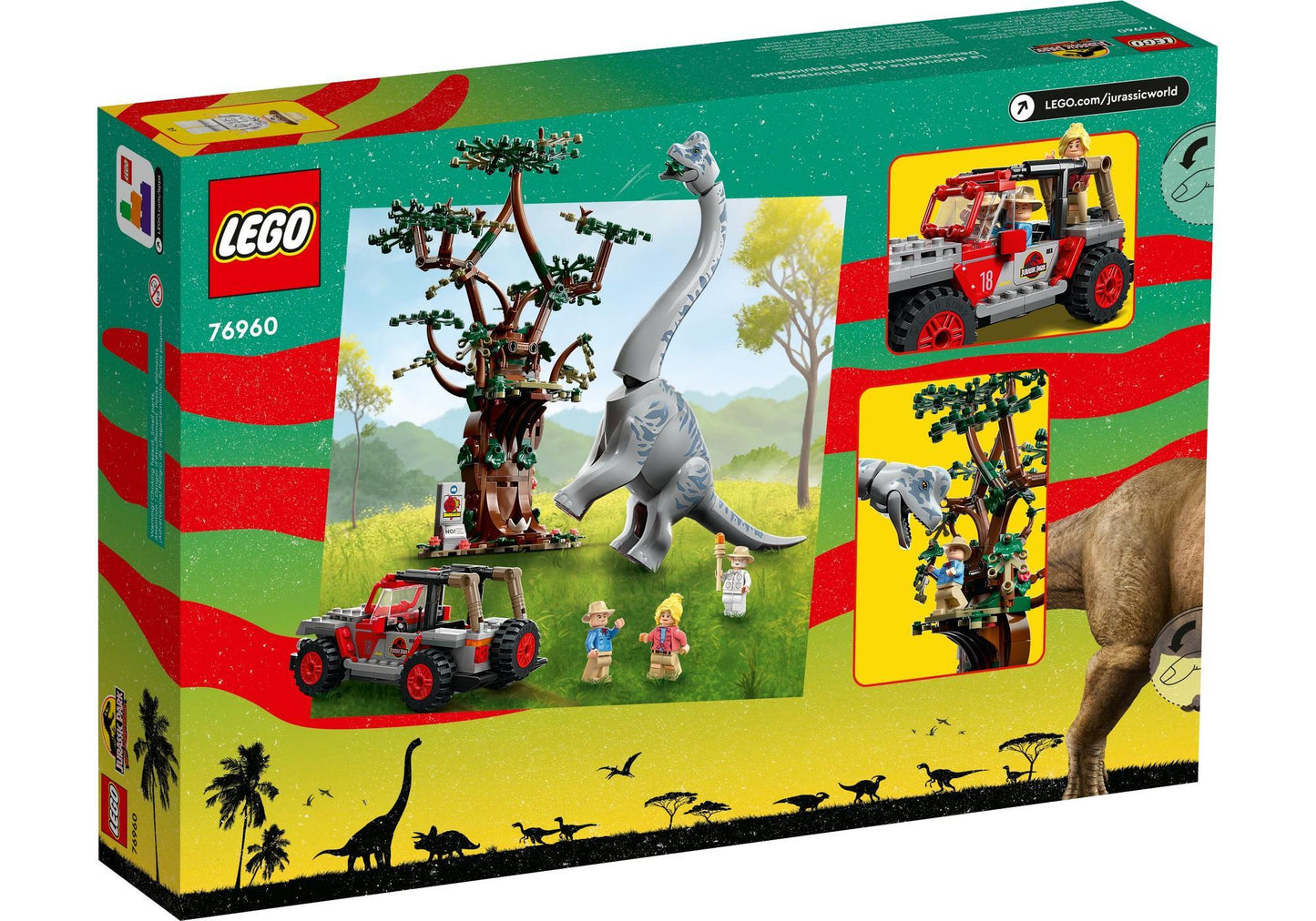 Lego 76960 Jurassic World: Entdeckung des Brachiosaurus - plegobil