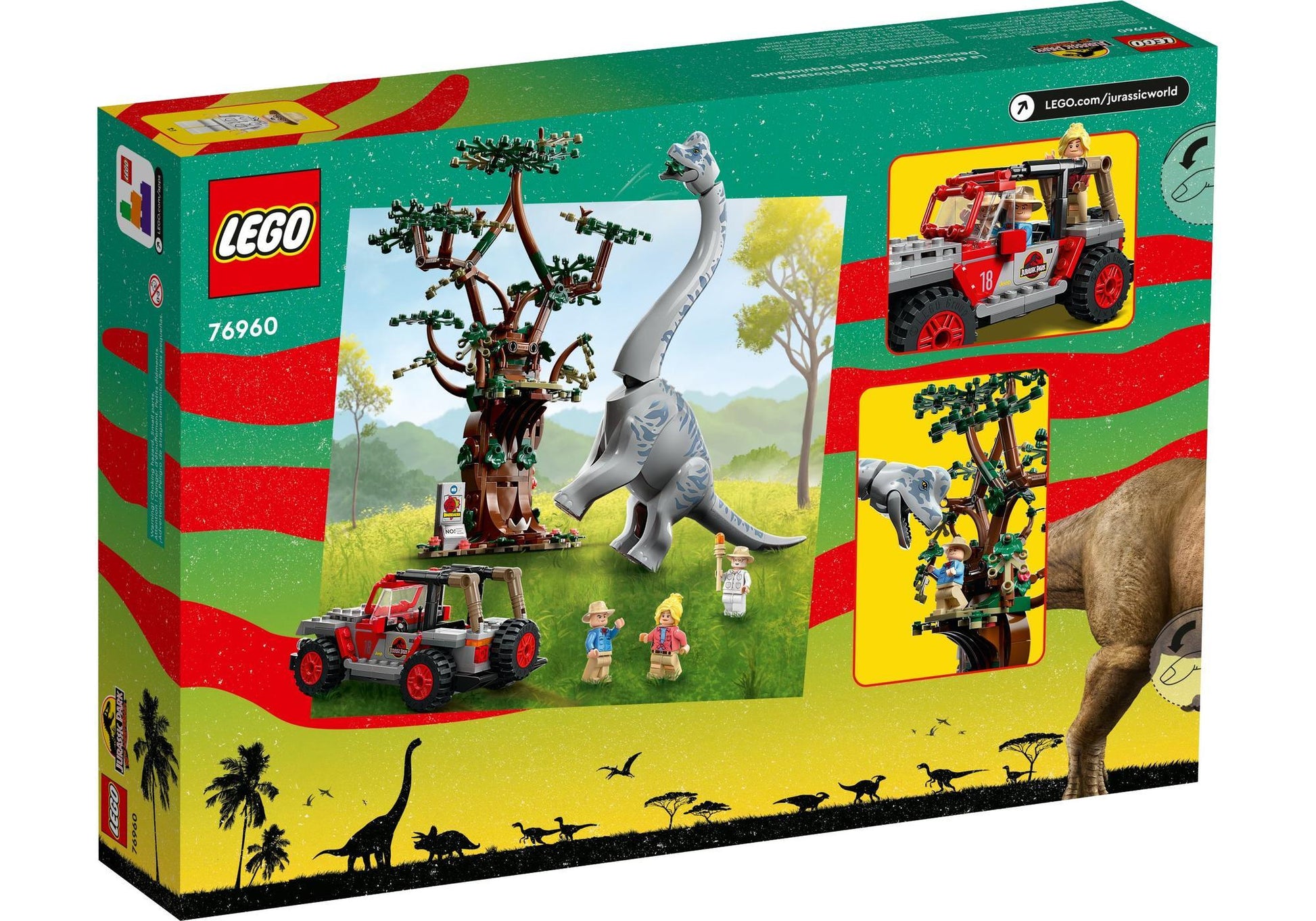 Lego 76960 Jurassic World: Entdeckung des Brachiosaurus - plegobil