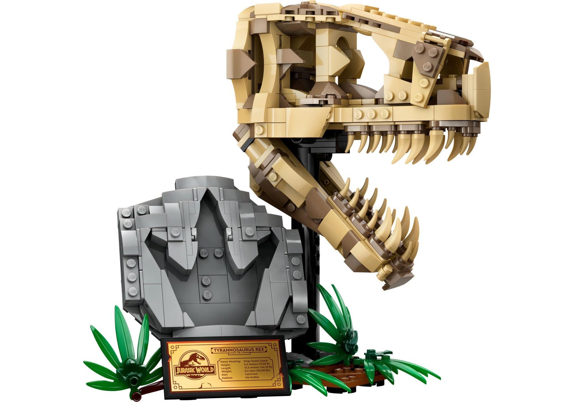 Lego 76964 Jurassic World: Dinosaurier-Fossilien: T. Rex-Kopf - plegobil