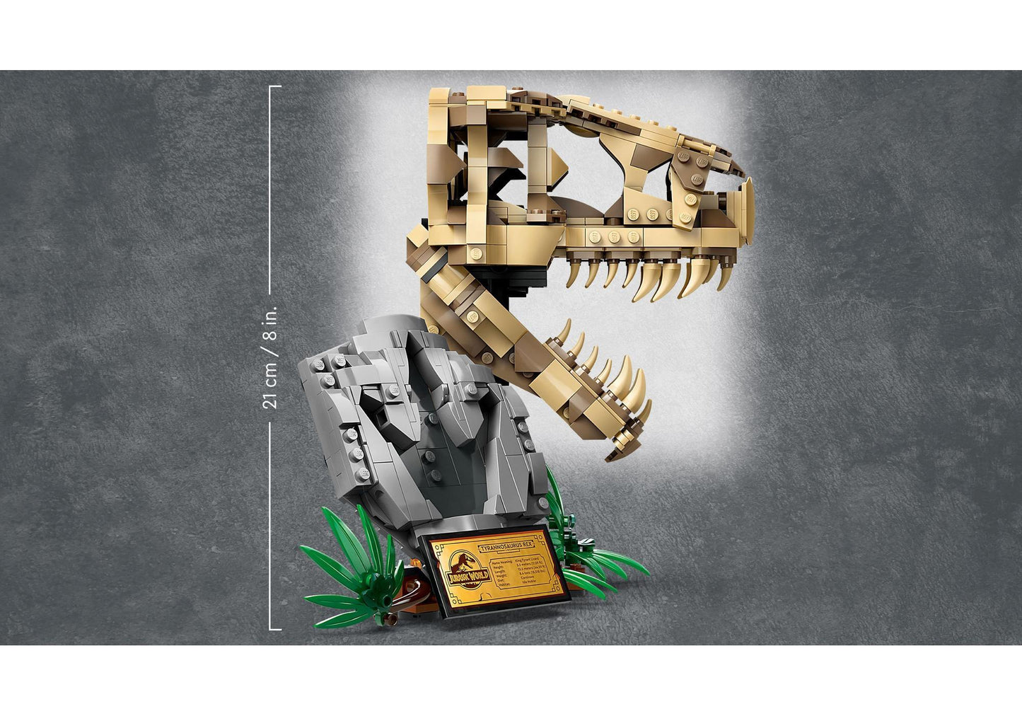 Lego 76964 Jurassic World: Dinosaurier-Fossilien: T. Rex-Kopf - plegobil