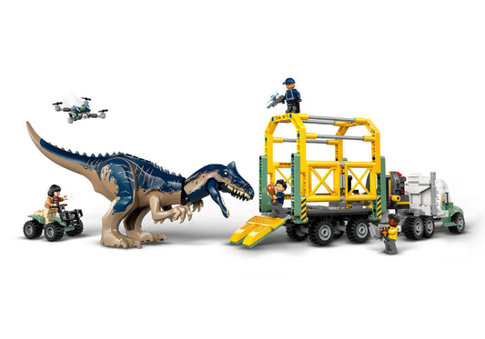 Lego 76966 Jurassic World: Dinosaurier-Missionen: Allosaurus-Transporter - plegobil