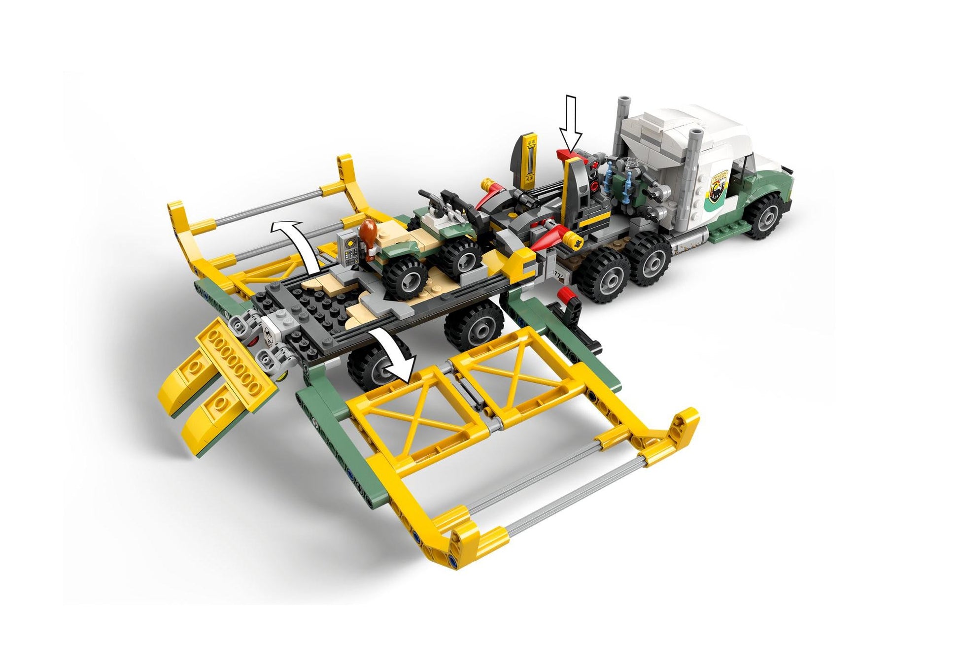 Lego 76966 Jurassic World: Dinosaurier-Missionen: Allosaurus-Transporter - plegobil