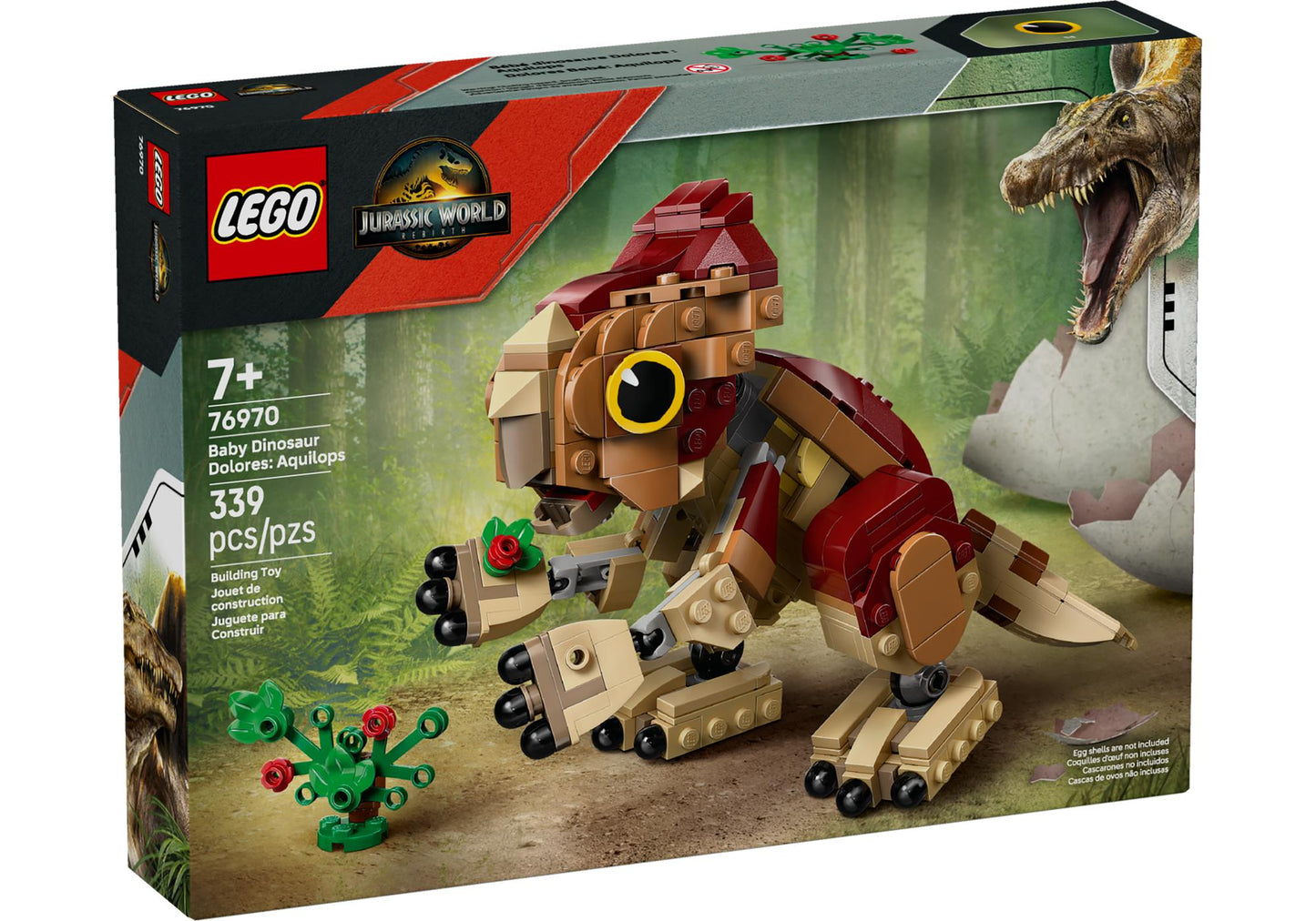Lego 76970 Jurassic World: Babydinosaurier Dolores: Aquilops
