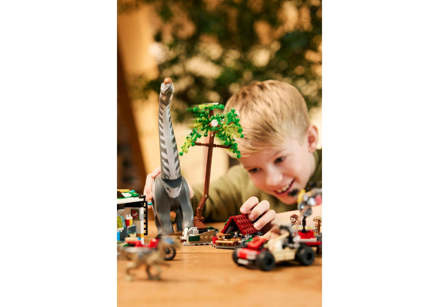 Lego 76973 Jurassic World: Raptor & Titanosaurus: Große Fährtensuche