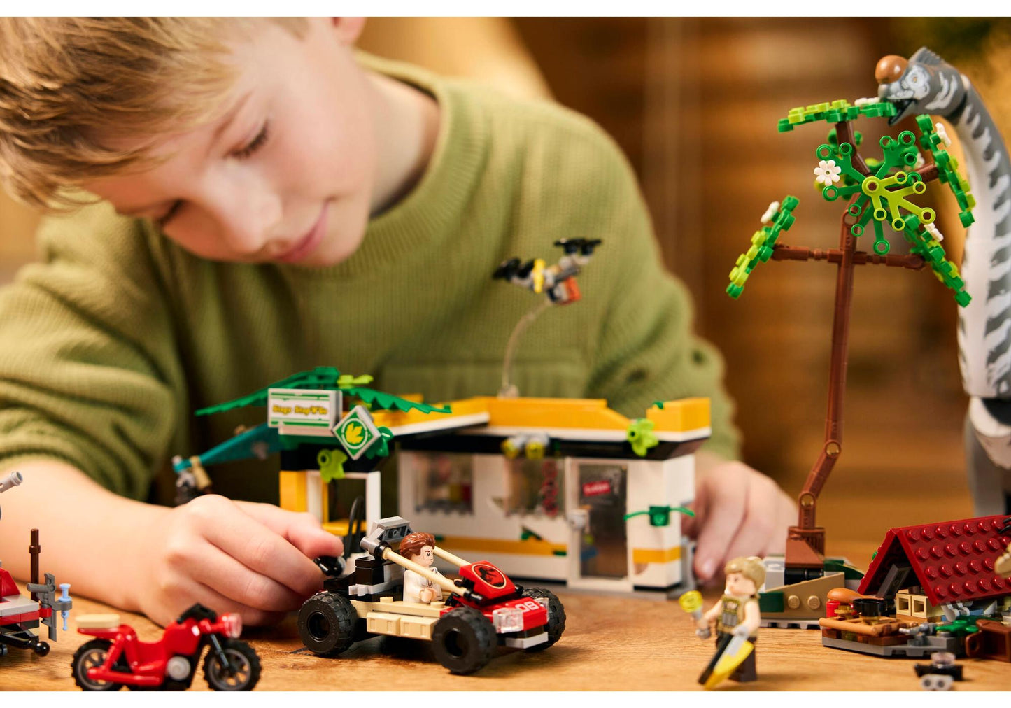 Lego 76973 Jurassic World: Raptor & Titanosaurus: Große Fährtensuche