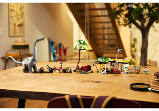 Lego 76973 Jurassic World: Raptor & Titanosaurus: Große Fährtensuche