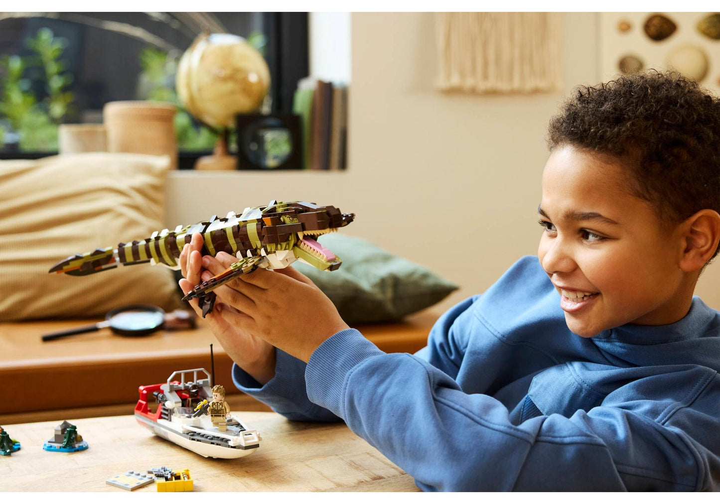 Lego 76974 Jurassic World: Mosasaurier: Die Bootmission