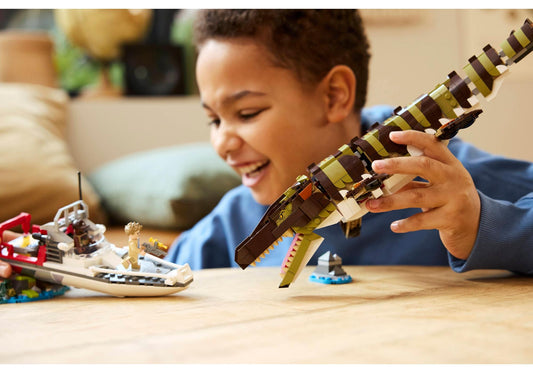 Lego 76974 Jurassic World: Mosasaurier: Die Bootmission