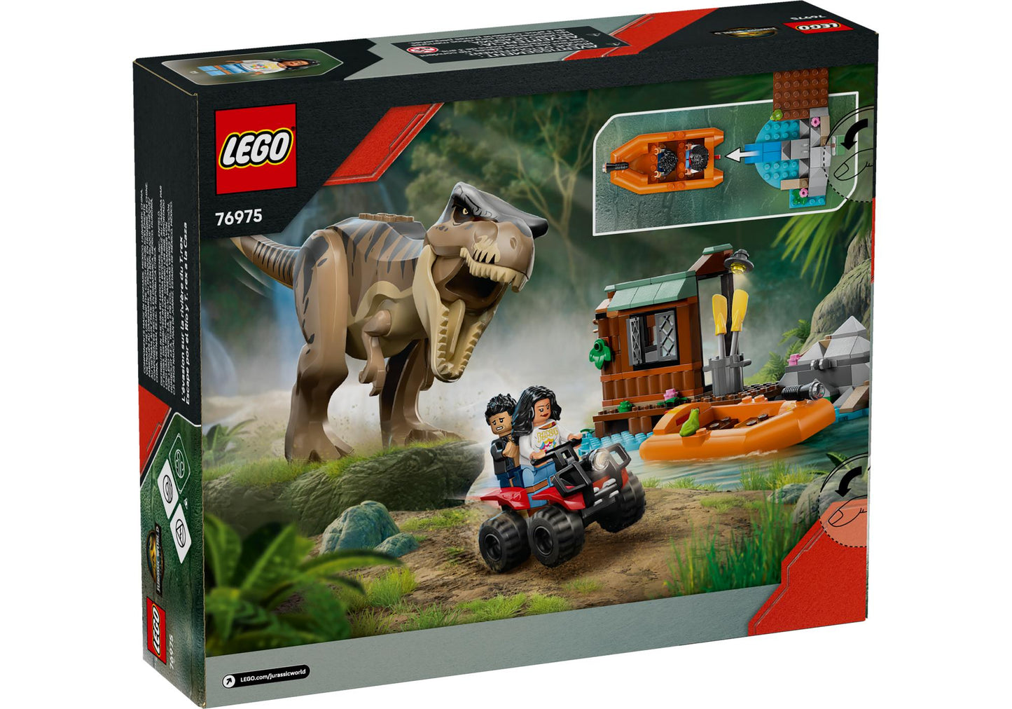 Lego 76975 Jurassic World: Flucht vor dem T.Rex