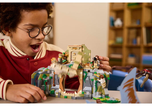 Lego 76976 Jurassic World: Spinosaurier & Quetzalcoatlus: Hubschrauber-Einsatz