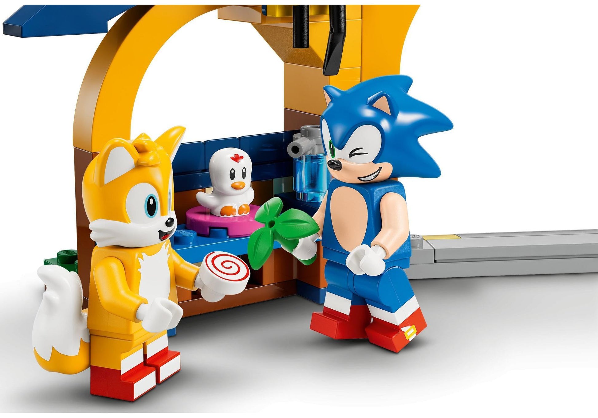 Lego 76991 Sonic: Tails‘ Tornadoflieger mit Werkstatt - plegobil