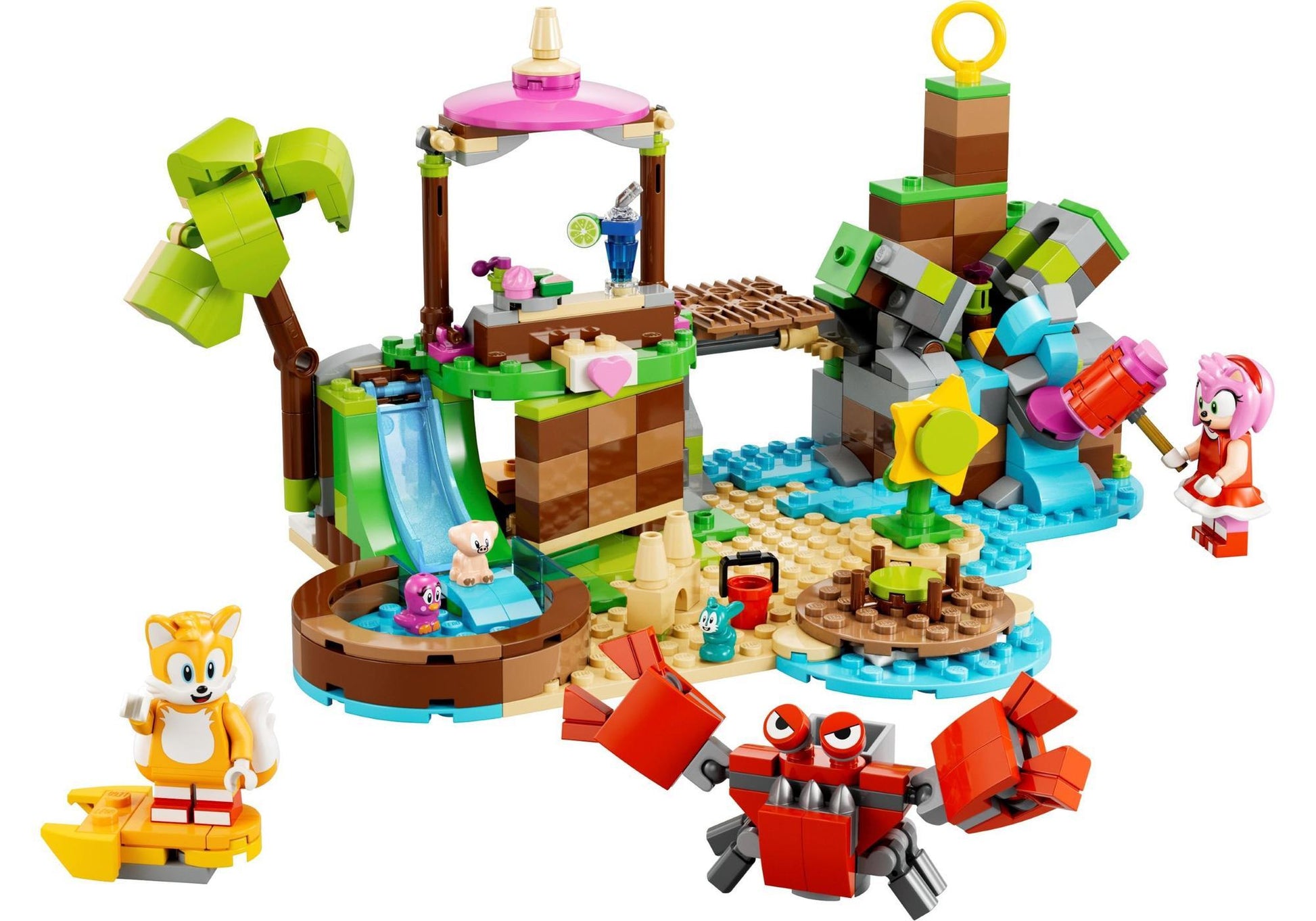 Lego 76992 Sonic: Amys Tierrettungsinsel - plegobil