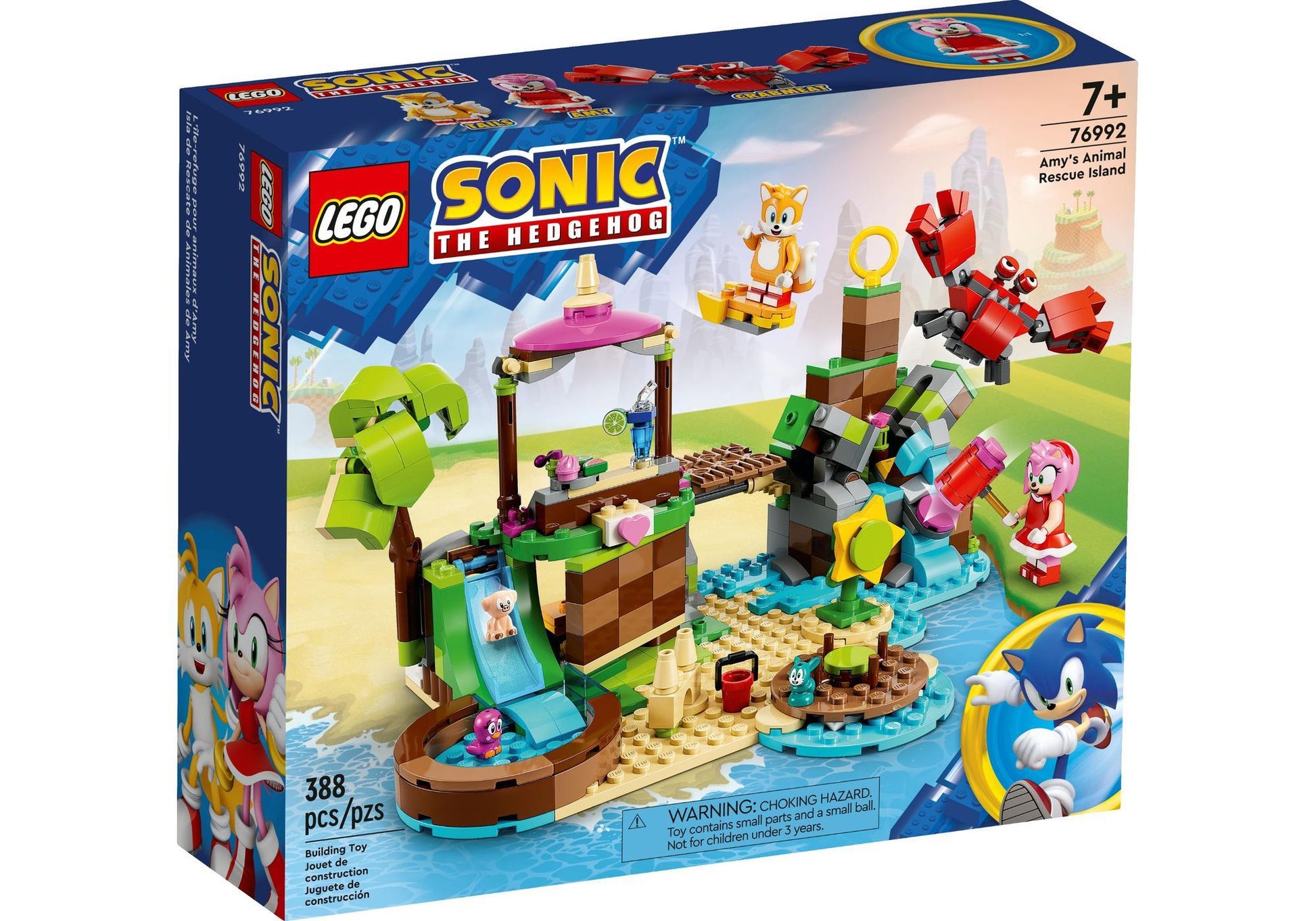 Lego 76992 Sonic: Amys Tierrettungsinsel - plegobil