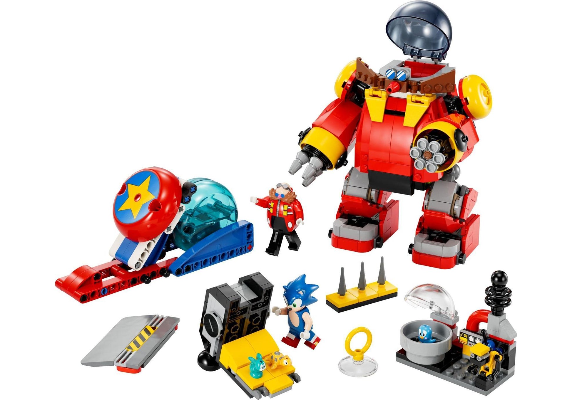 Lego 76993 Sonic: Sonic vs. Dr. Eggmans Death Egg Robot - plegobil