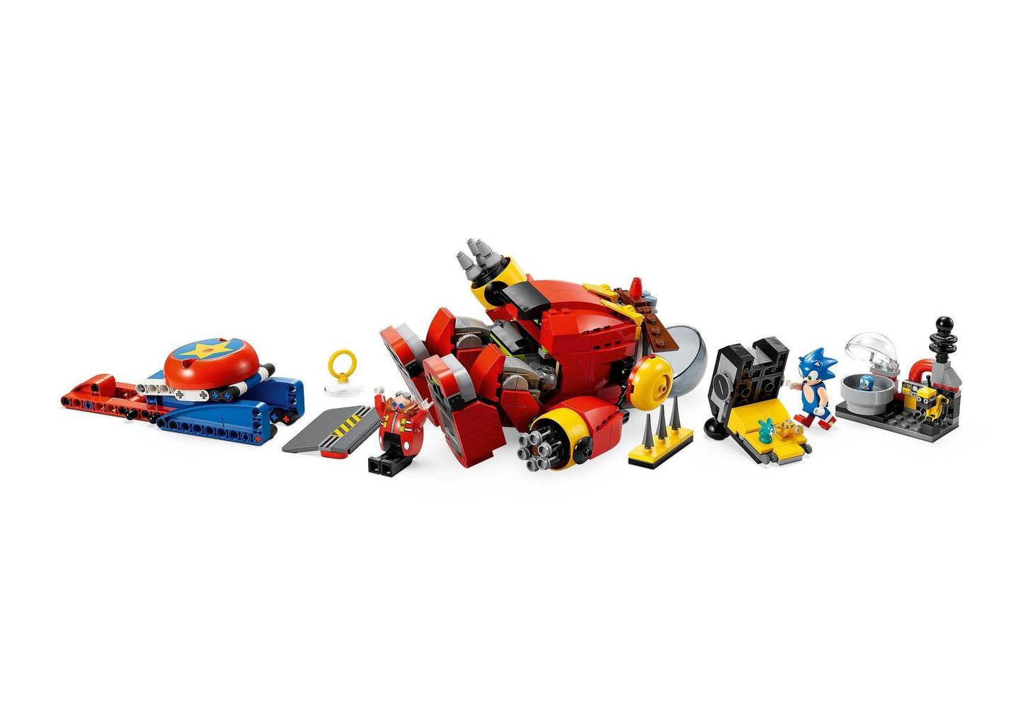 Lego 76993 Sonic: Sonic vs. Dr. Eggmans Death Egg Robot - plegobil