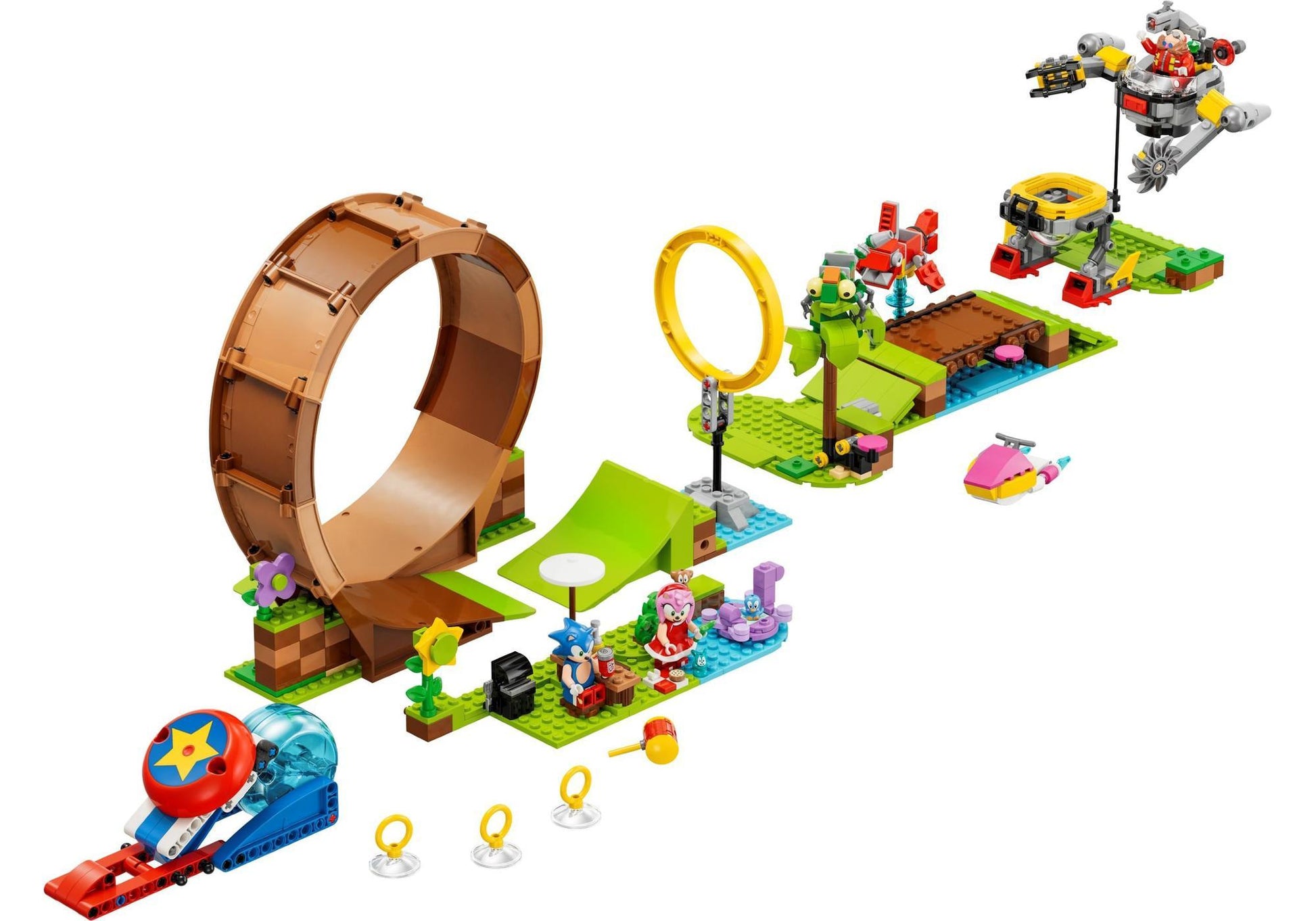 Lego 76994 Sonic: Sonics Looping-Challenge in der Green Hill Zone - plegobil