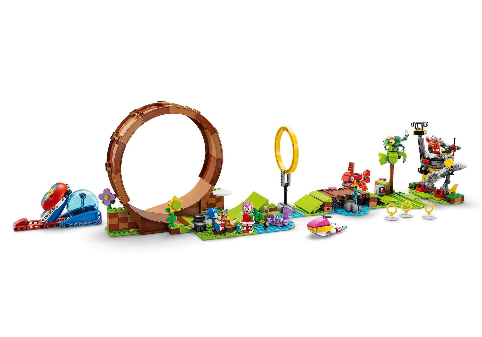 Lego 76994 Sonic: Sonics Looping-Challenge in der Green Hill Zone - plegobil