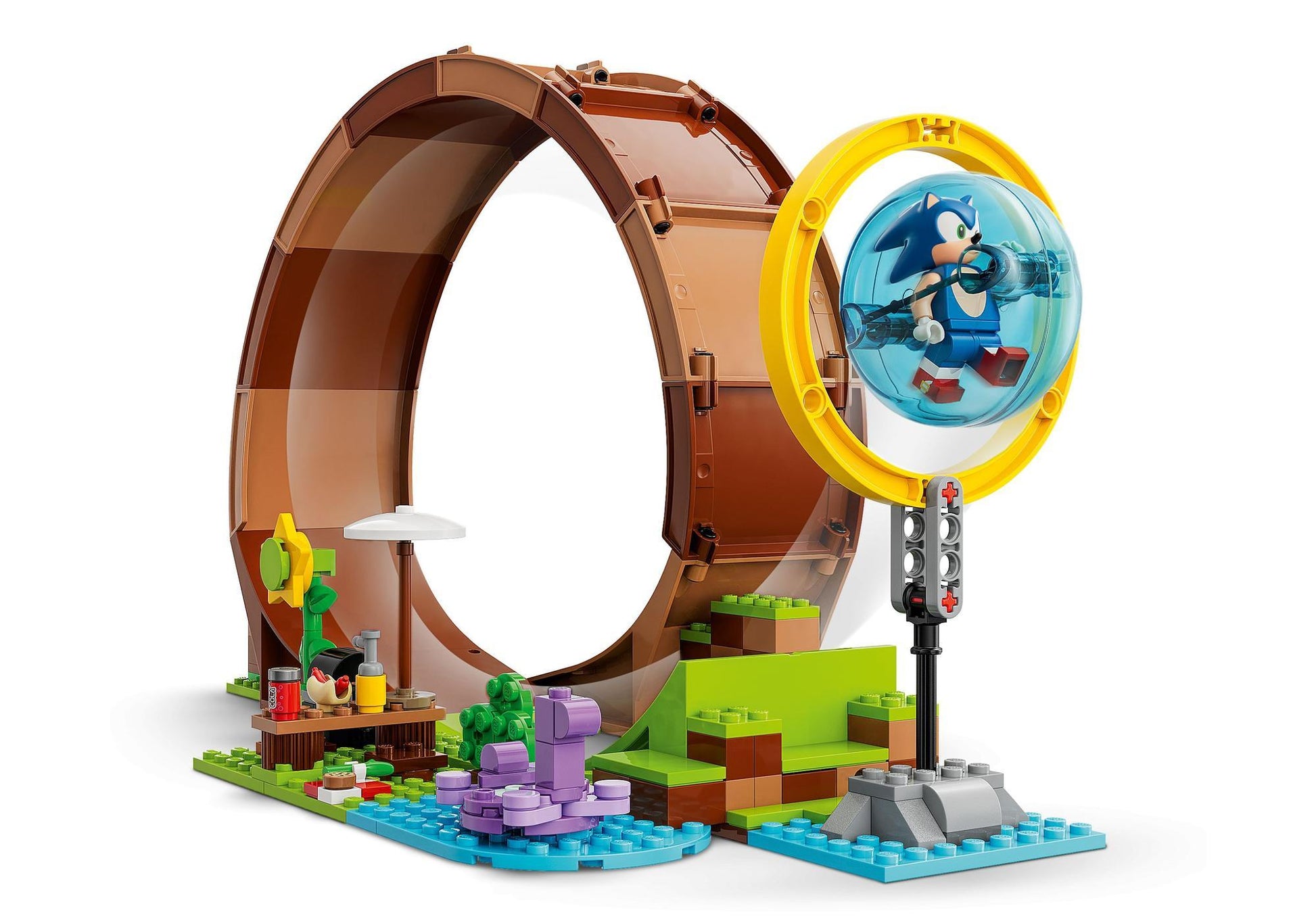 Lego 76994 Sonic: Sonics Looping-Challenge in der Green Hill Zone - plegobil