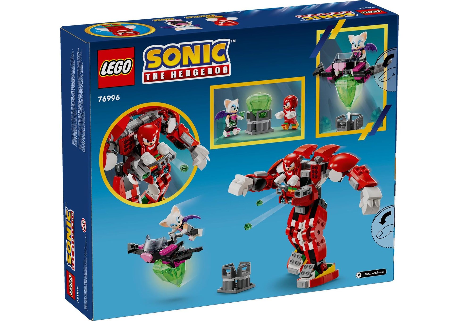 Lego 76996 Sonic: Knuckles Mech Battle - plegobil