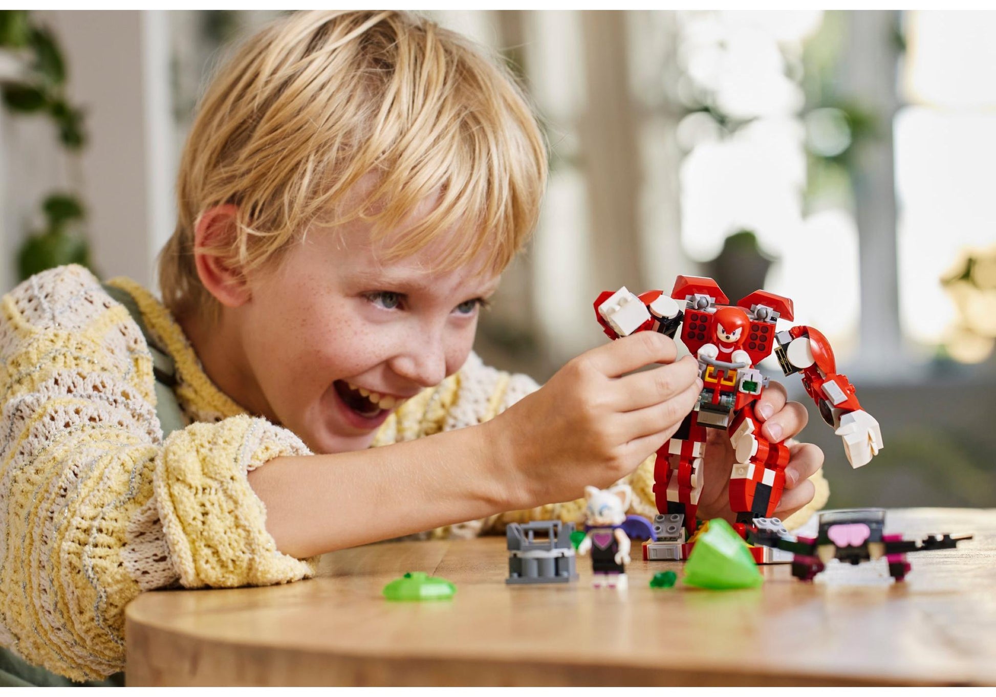 Lego 76996 Sonic: Knuckles Mech Battle - plegobil