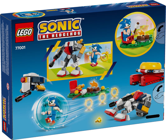 Lego 77001 Sonic: Sonics Showdown am Lagerfeuer - plegobil