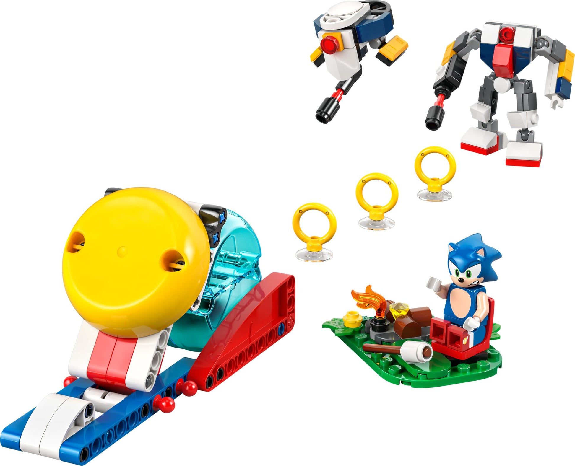 Lego 77001 Sonic: Sonics Showdown am Lagerfeuer - plegobil