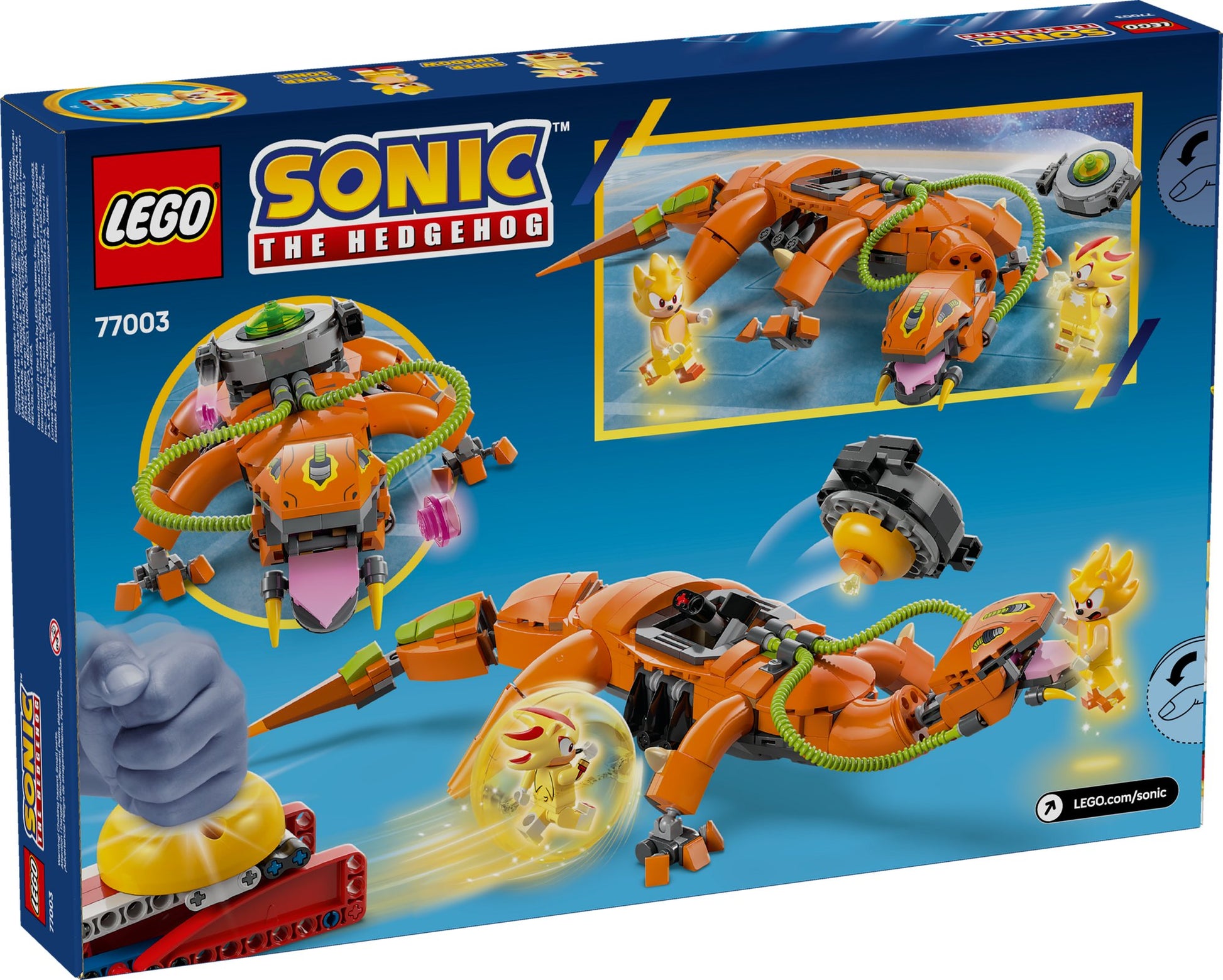 Lego 77003 Sonic: Super Shadow vs. Biolizard - plegobil