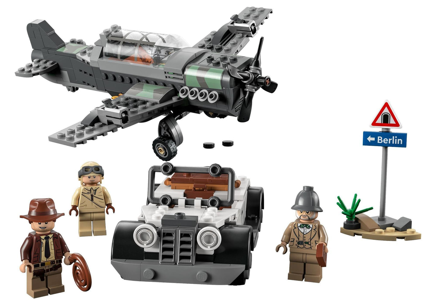 Lego 77012 Indiana Jones: Flucht vor dem Jagdflugzeug - plegobil