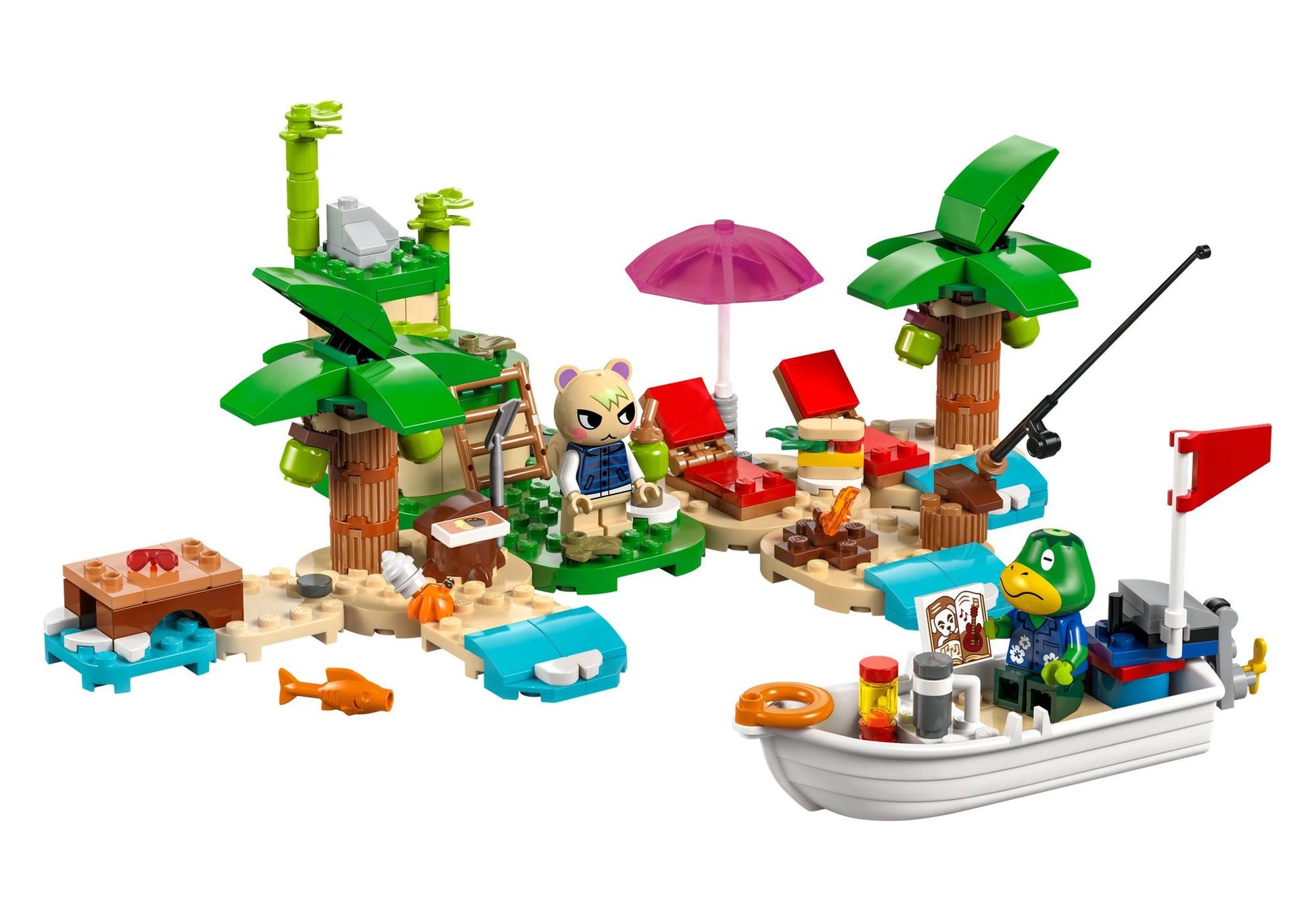 Lego 77048 Animal Crossing: Käptens Insel-Bootstour - plegobil