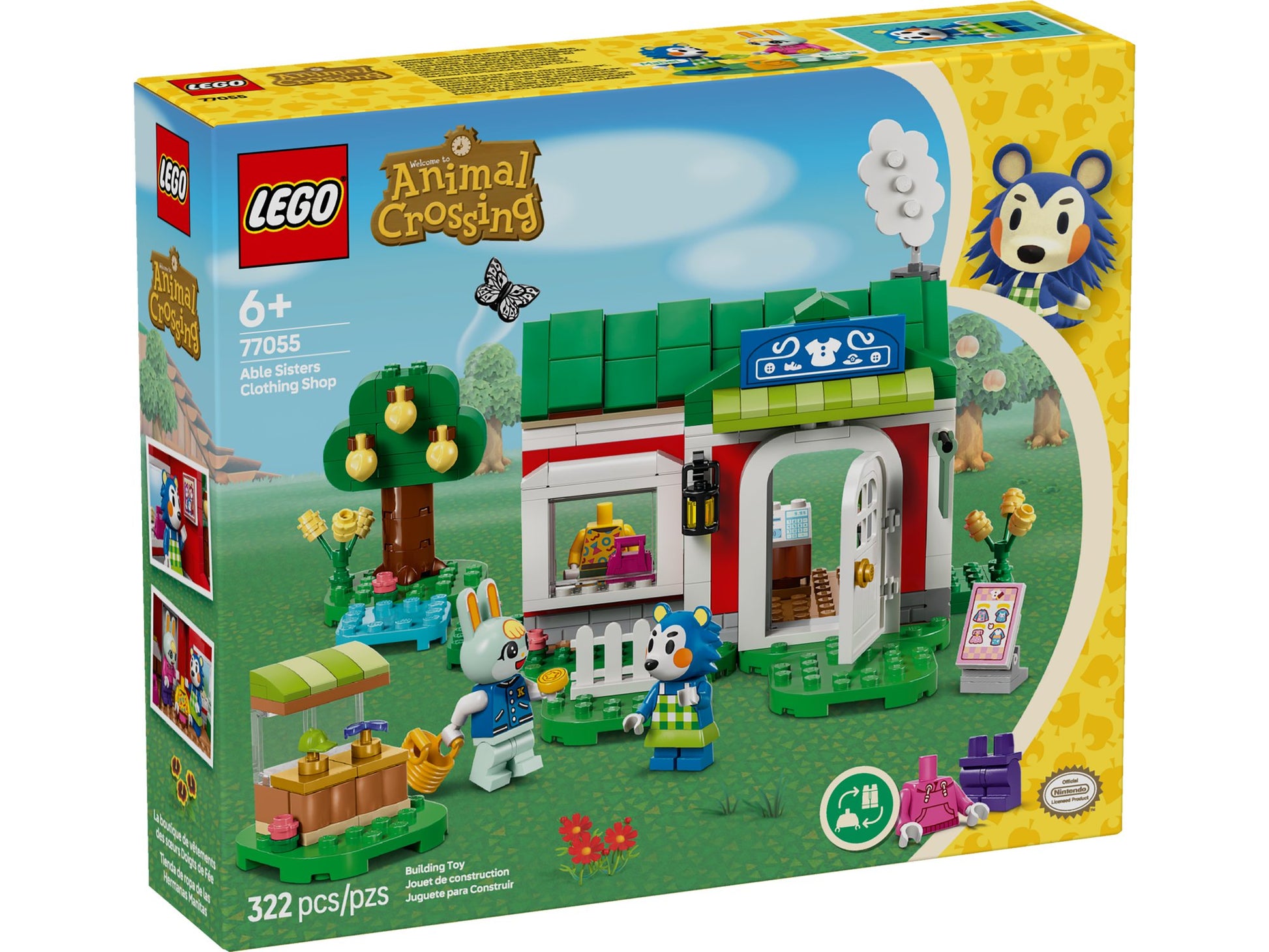 Lego 77055 Animal Crossing: Die Schneiderei der Schneiderschwestern - plegobil