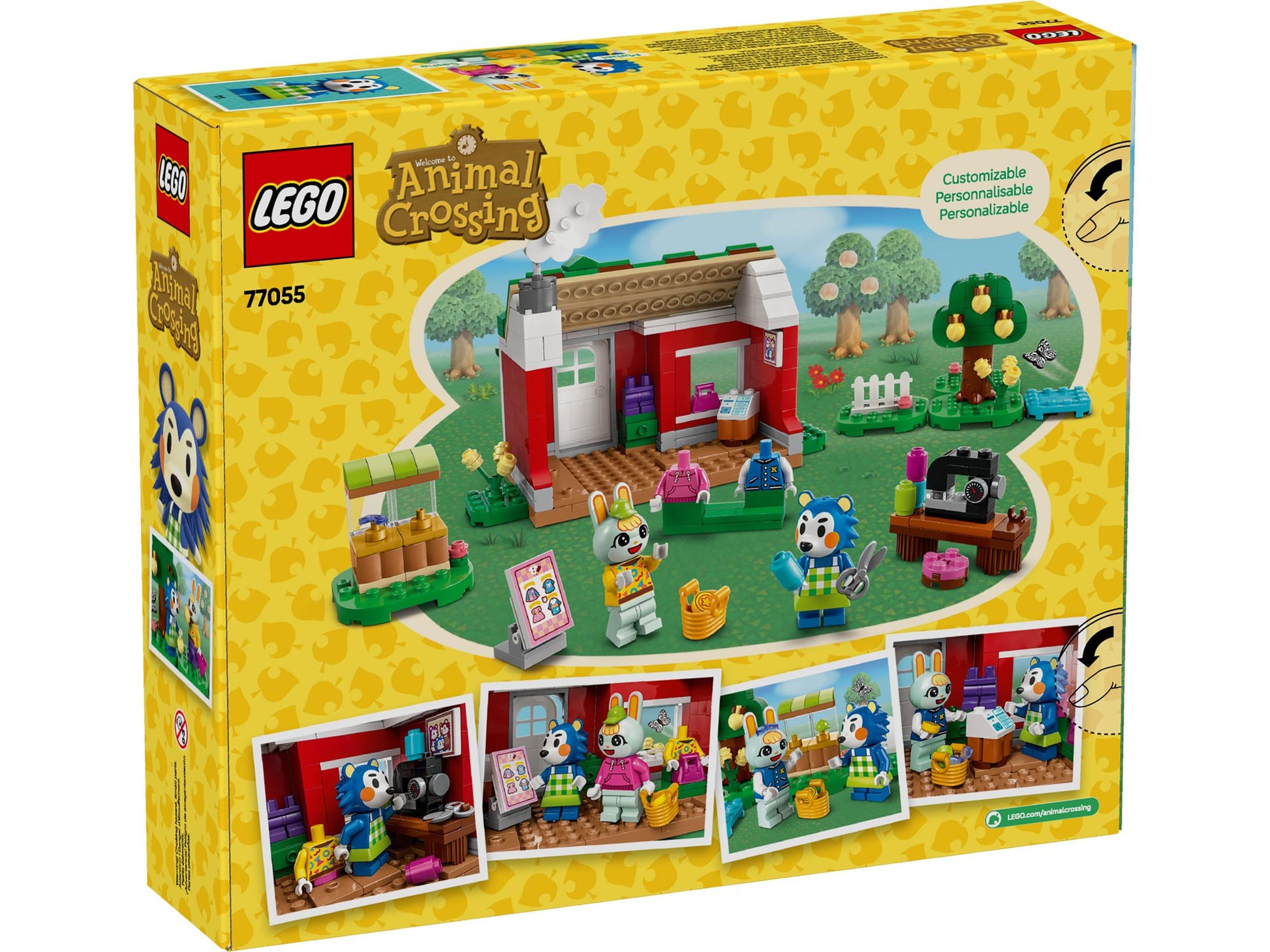 Lego 77055 Animal Crossing: Die Schneiderei der Schneiderschwestern - plegobil