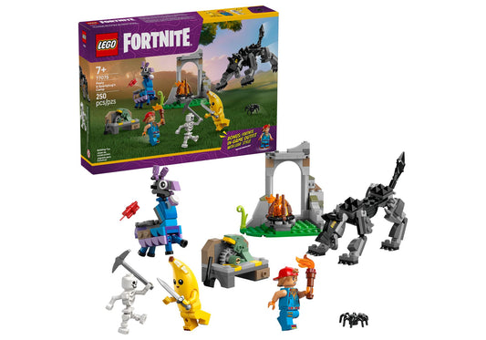 Lego 77075 Fortnite: Das Lager von Schali und der Zündkerzenkünstlerin