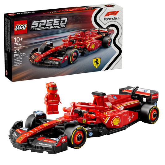 Lego 77242 Speed Champions: Ferrari SF-24 F1 Rennauto - plegobil