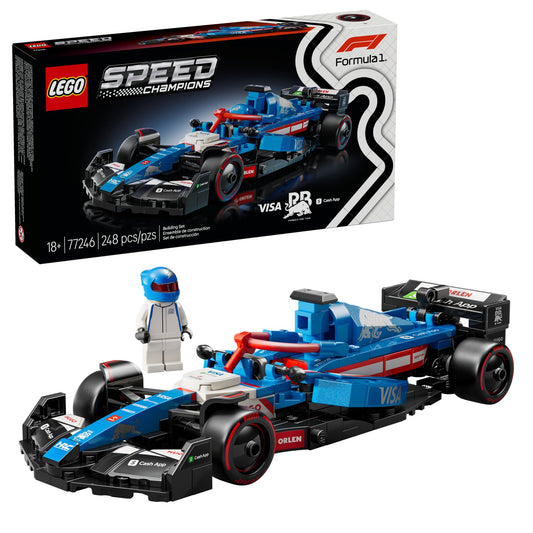 Lego 77246 Speed Champions: Visa Cash App RB VCARB 01 F1 Rennauto - plegobil
