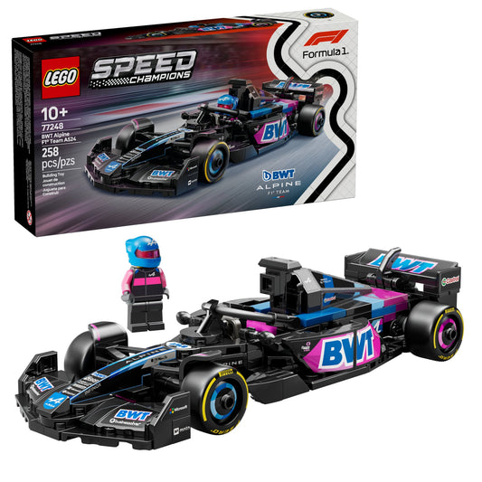 Lego 77248 Speed Champions: BWT Alpine F1 Team A524 Rennauto - plegobil